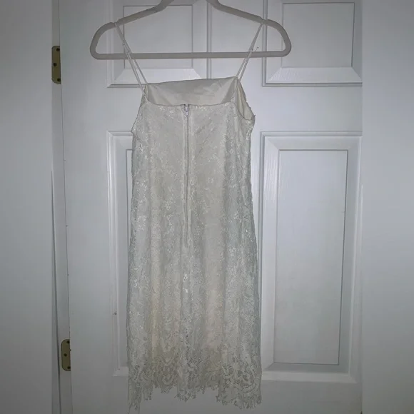 White Lace Dress - Picture 5 of 8